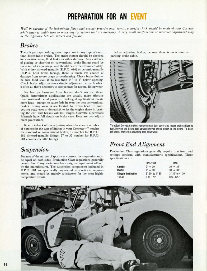 1959 Corvette Equipment Guide Page 11